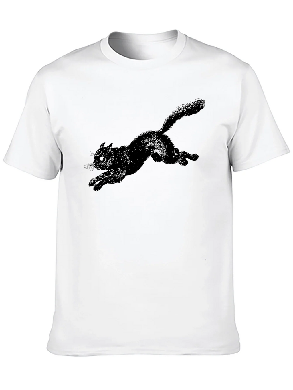 Black Cat Graphic Tee - Mens Casual T-Shirt product image 12