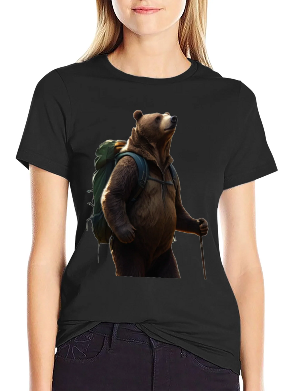Bear Hiking T-Shirt - Adventure Ready Apparel product image 5