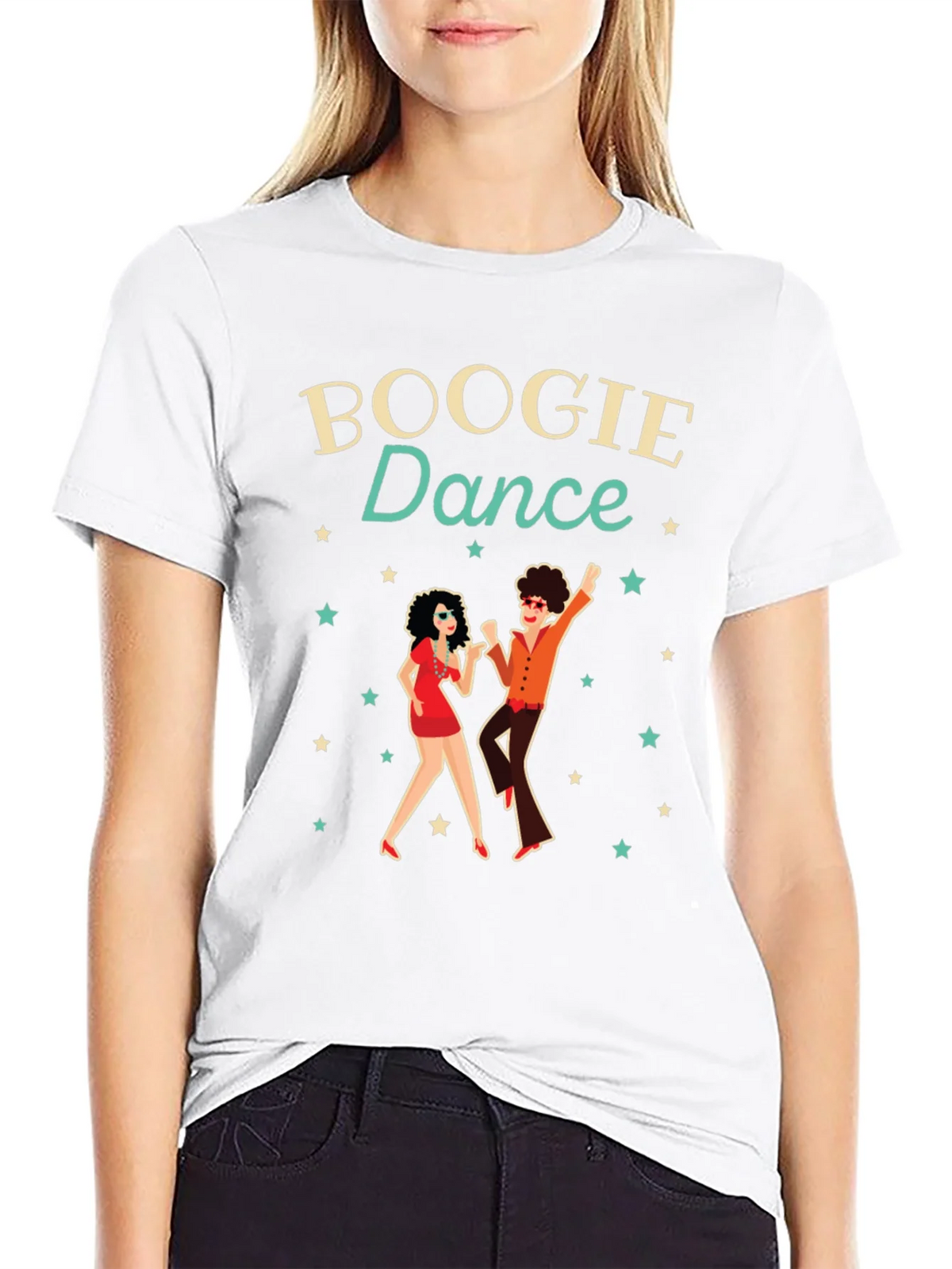 Boogie Dance Graphic T-Shirt - Retro Style product image 11