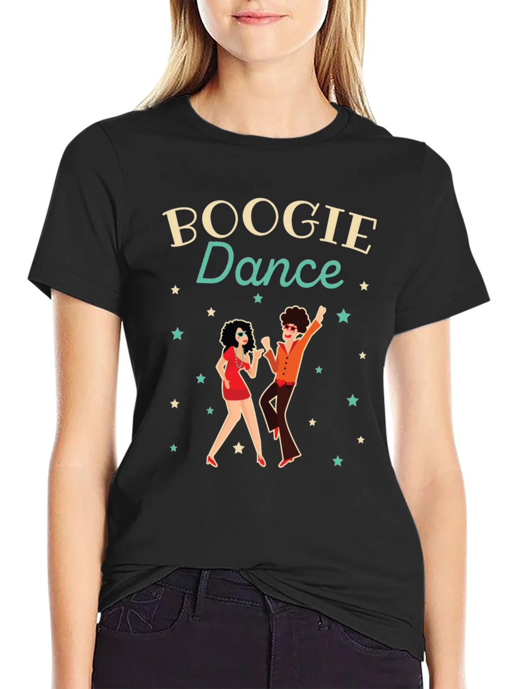 Boogie Dance Graphic T-Shirt - Retro Style product image 5