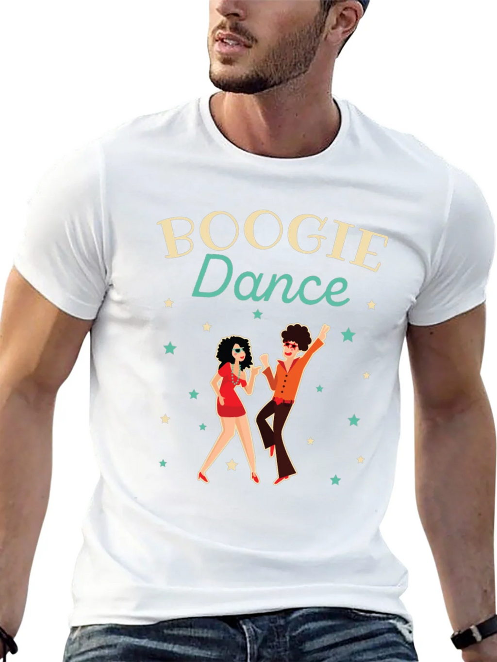 Boogie Dance Graphic T-Shirt - Retro Style product image 4