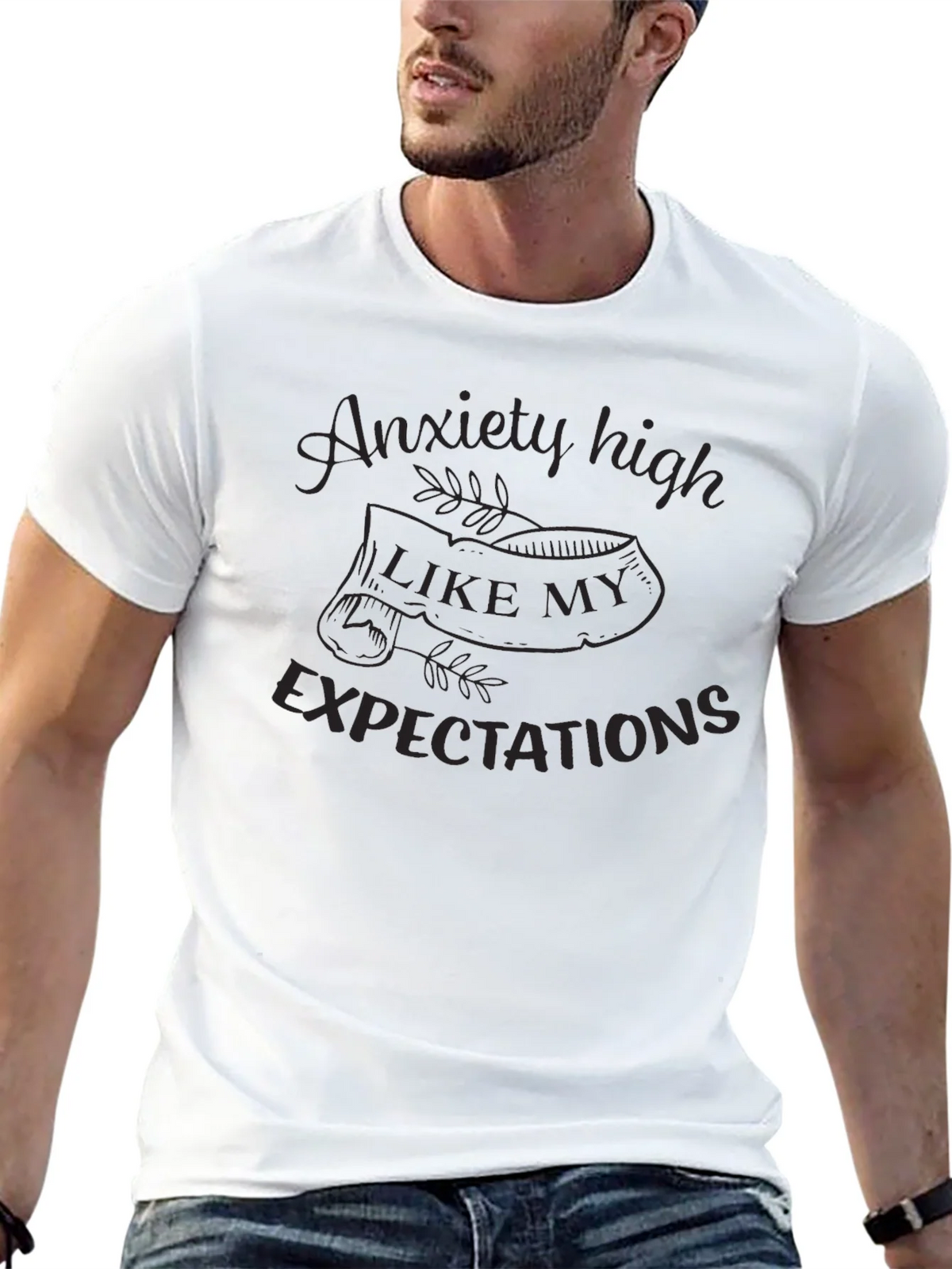 Anxiety High T-Shirt - Unisex Comfort Fit product image 4