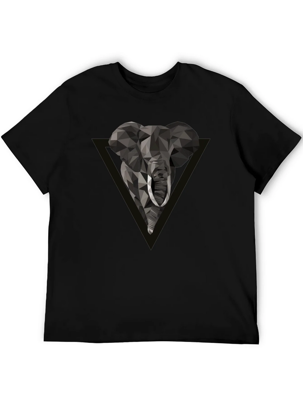 Geometric Elephant Tee - Modern Graphic Print product image 8