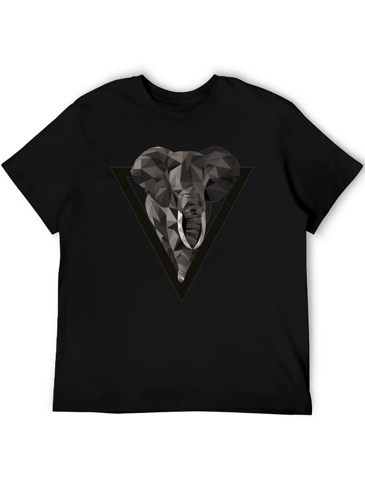 Geometric Elephant Tee - Modern Graphic Print product image 8