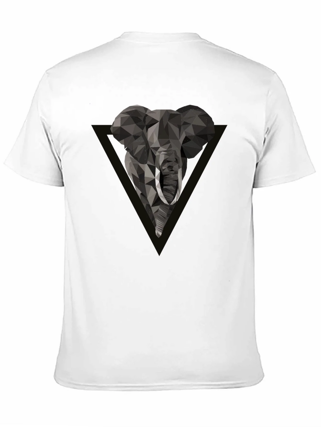 Geometric Elephant Tee - Modern Graphic Print product image 2