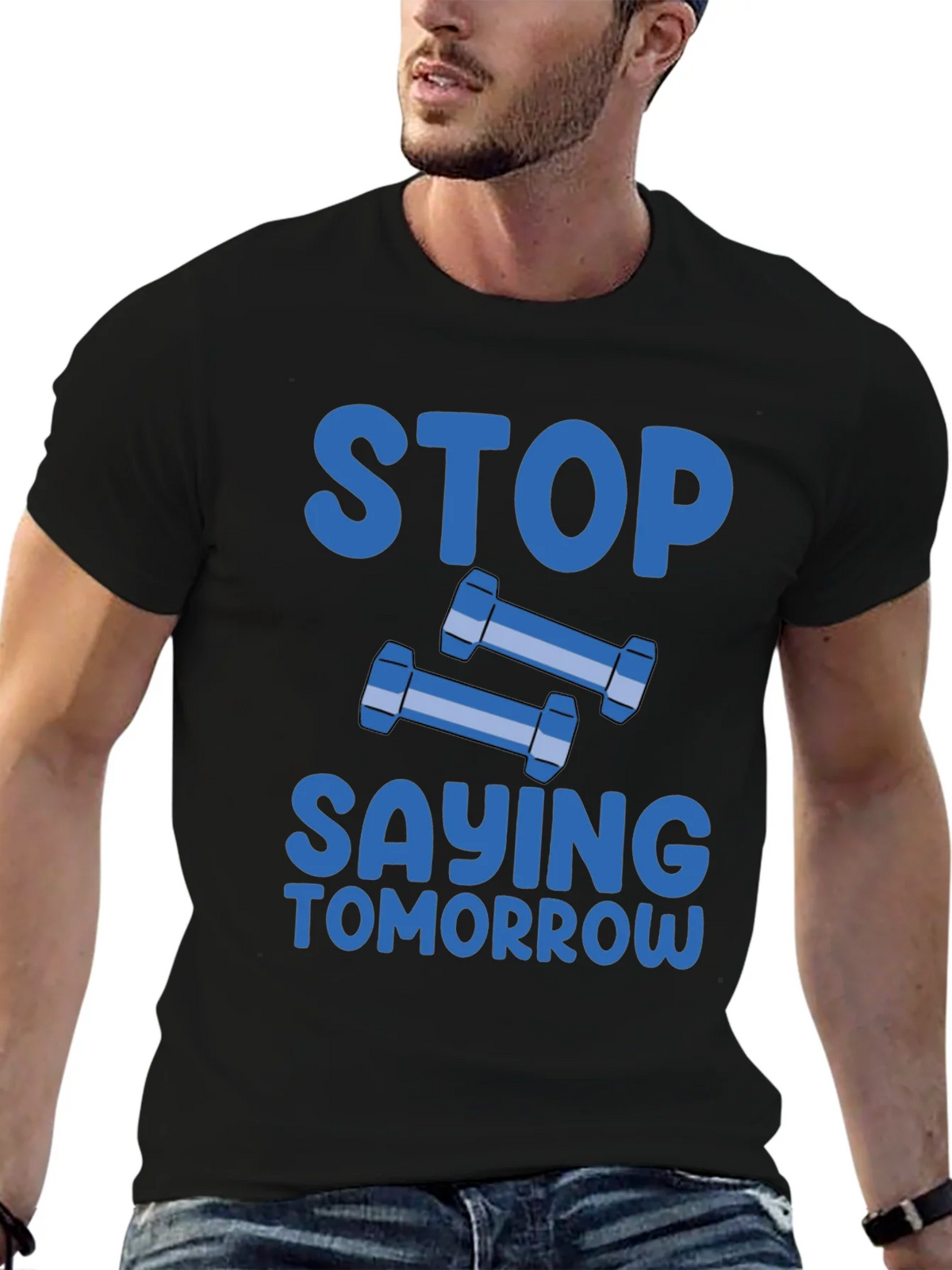 Stop Saying Tomorrow Graphic T-Shirt product image 9