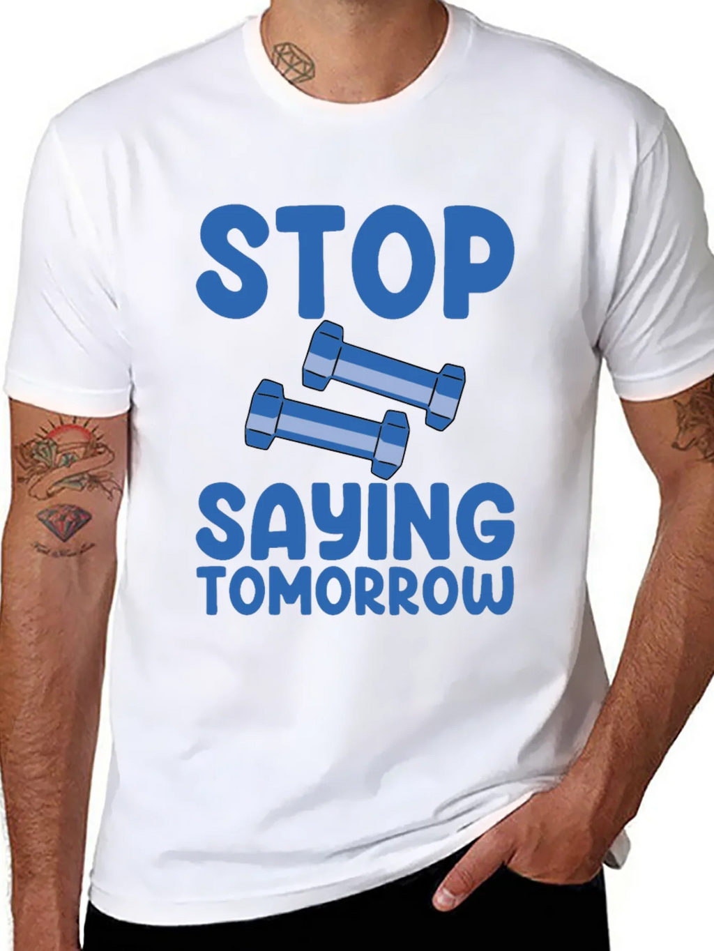 Stop Saying Tomorrow Graphic T-Shirt product image 10