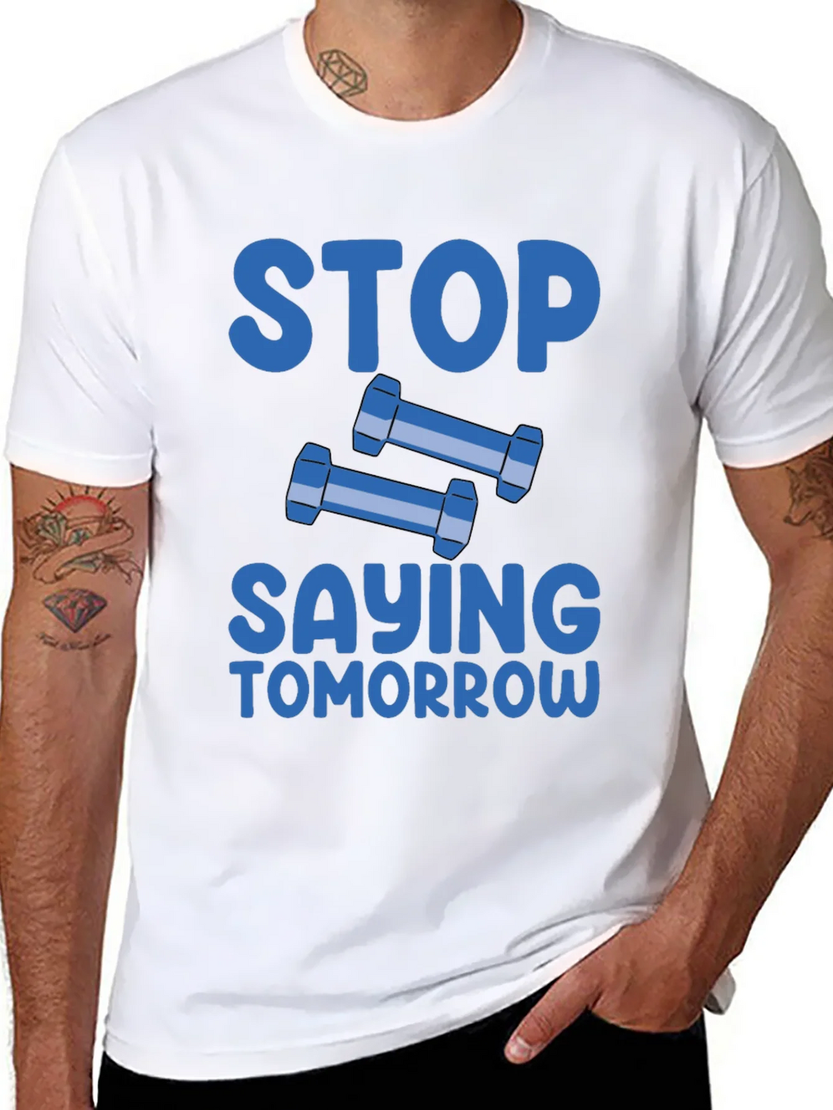 Stop Saying Tomorrow Graphic T-Shirt product image 10