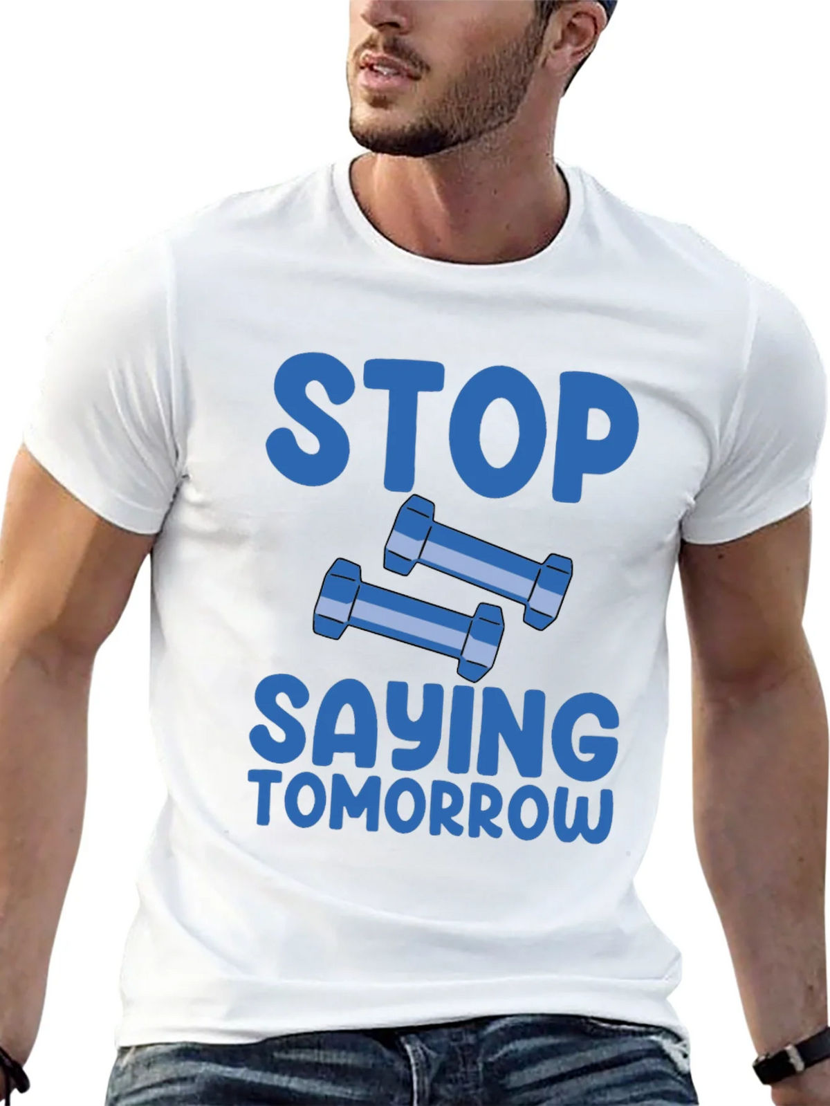 Stop Saying Tomorrow Graphic T-Shirt product image 4