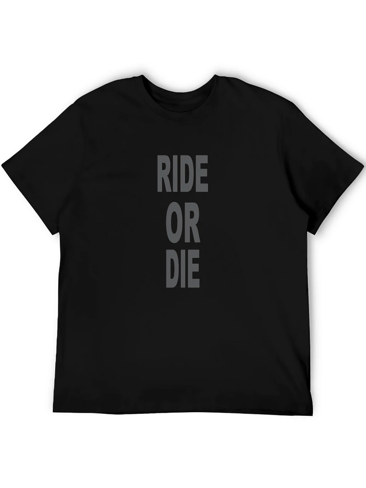 Ride or Die Graphic Tee - Black product image 8