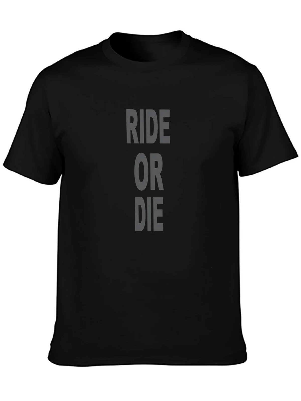 Ride or Die Graphic Tee - Black product image 6
