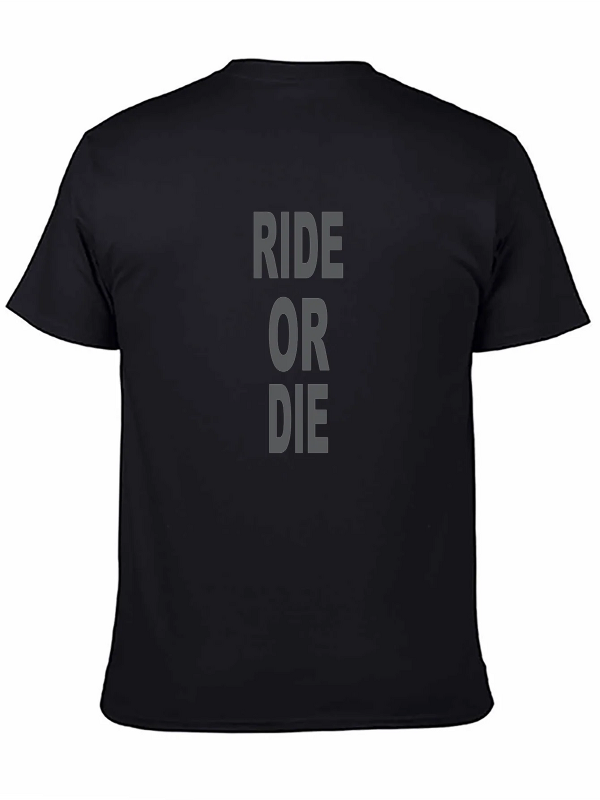 Ride or Die Graphic Tee - Black product image 7