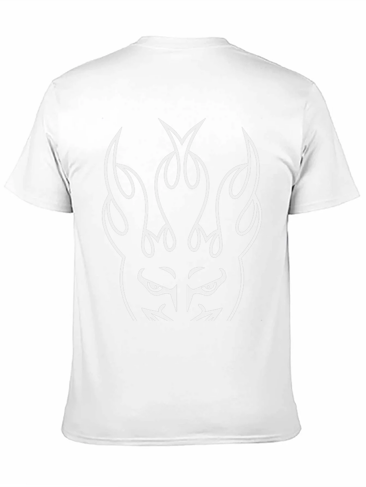 Fiery Graphic Black T-Shirt product image 2