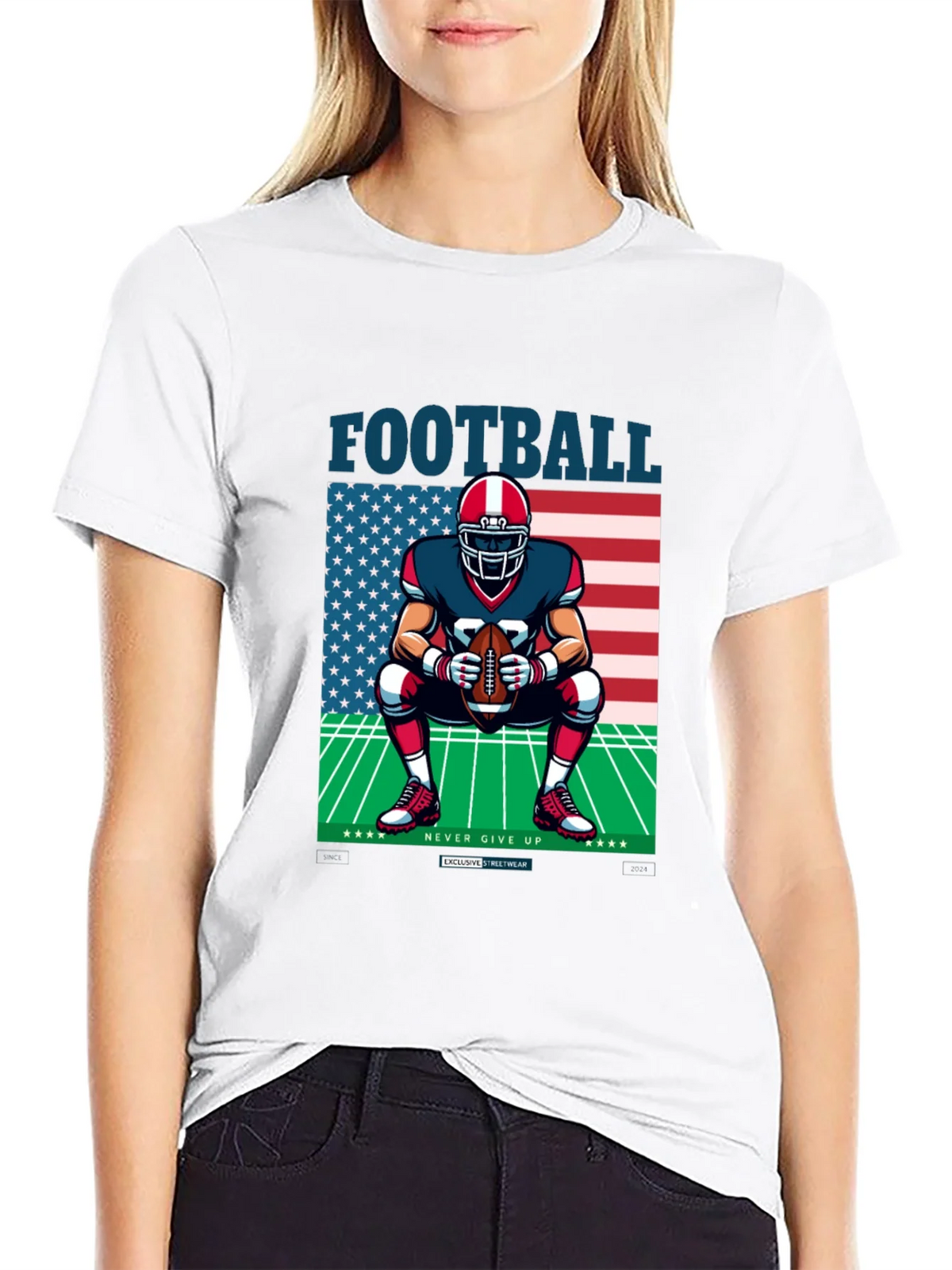 Football Player T-Shirt product image 11