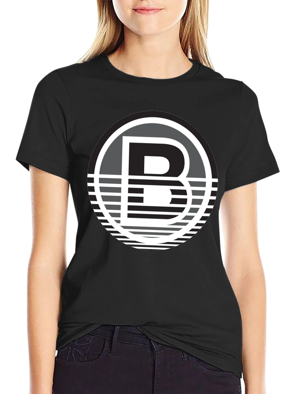 Black T-Shirt with Bold B Logo product image 5