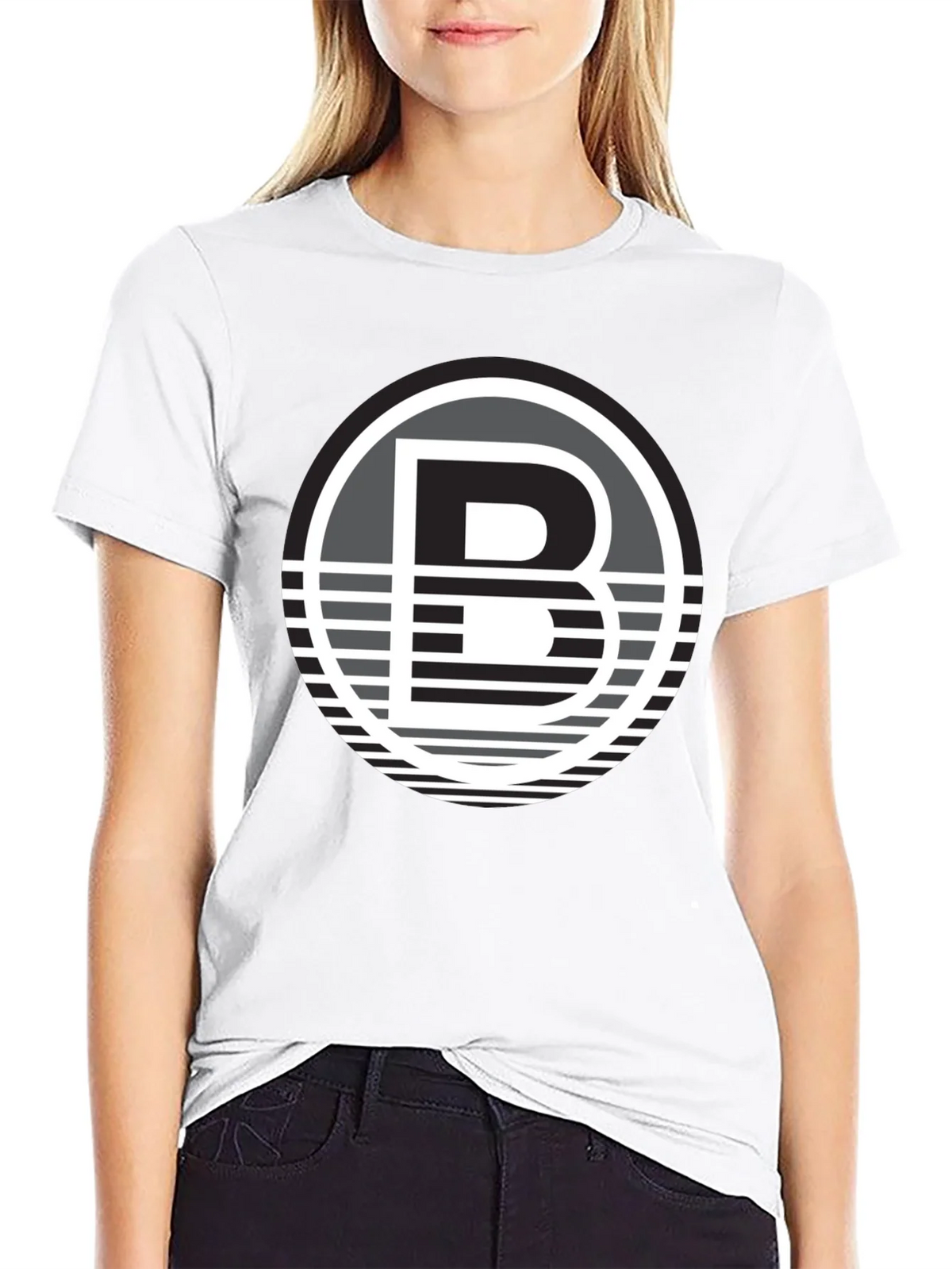 Black T-Shirt with Bold B Logo product image 11