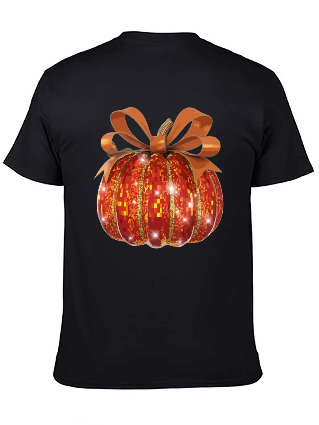 Festive Pumpkin T-Shirt - Autumn Sparkle Design product image 7