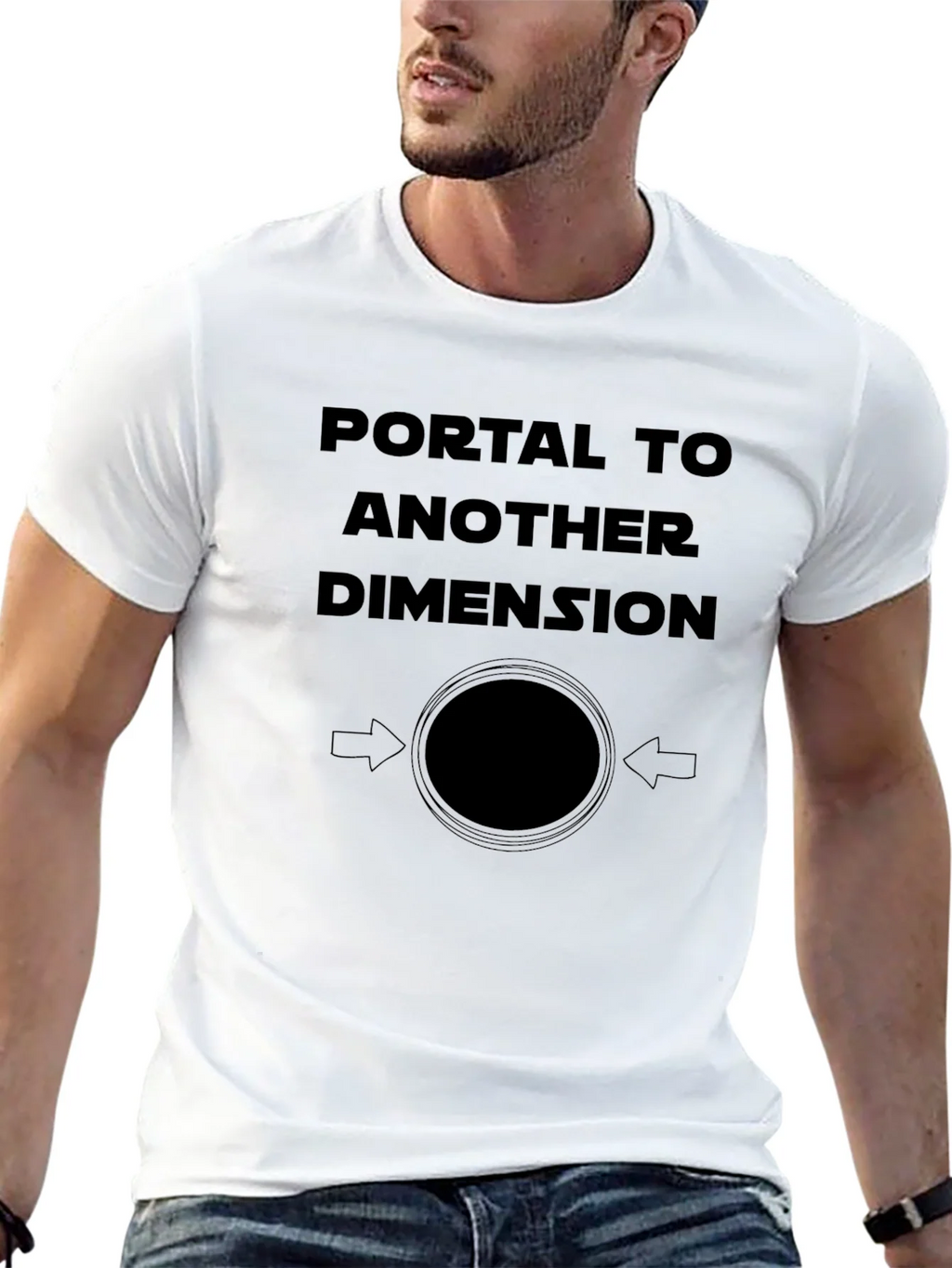 Portal to Another Dimension Graphic Tee product image 4
