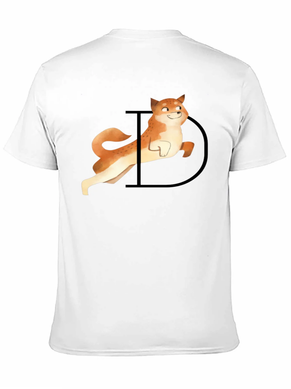 Doge Graphic Tee - Black Casual T-Shirt product image 2