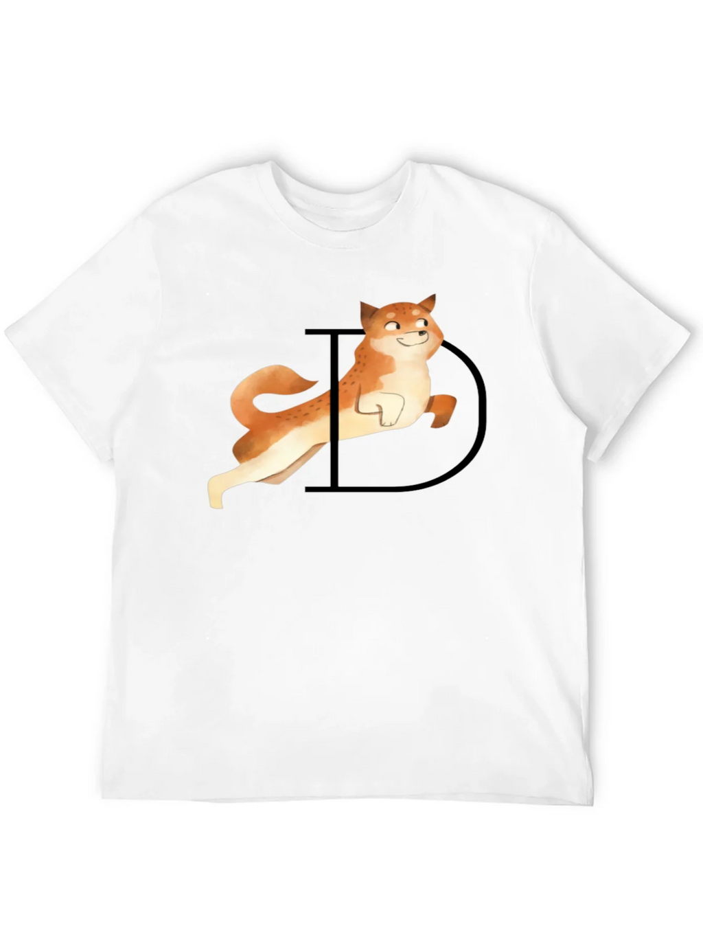 Doge Graphic Tee - Black Casual T-Shirt product image 3