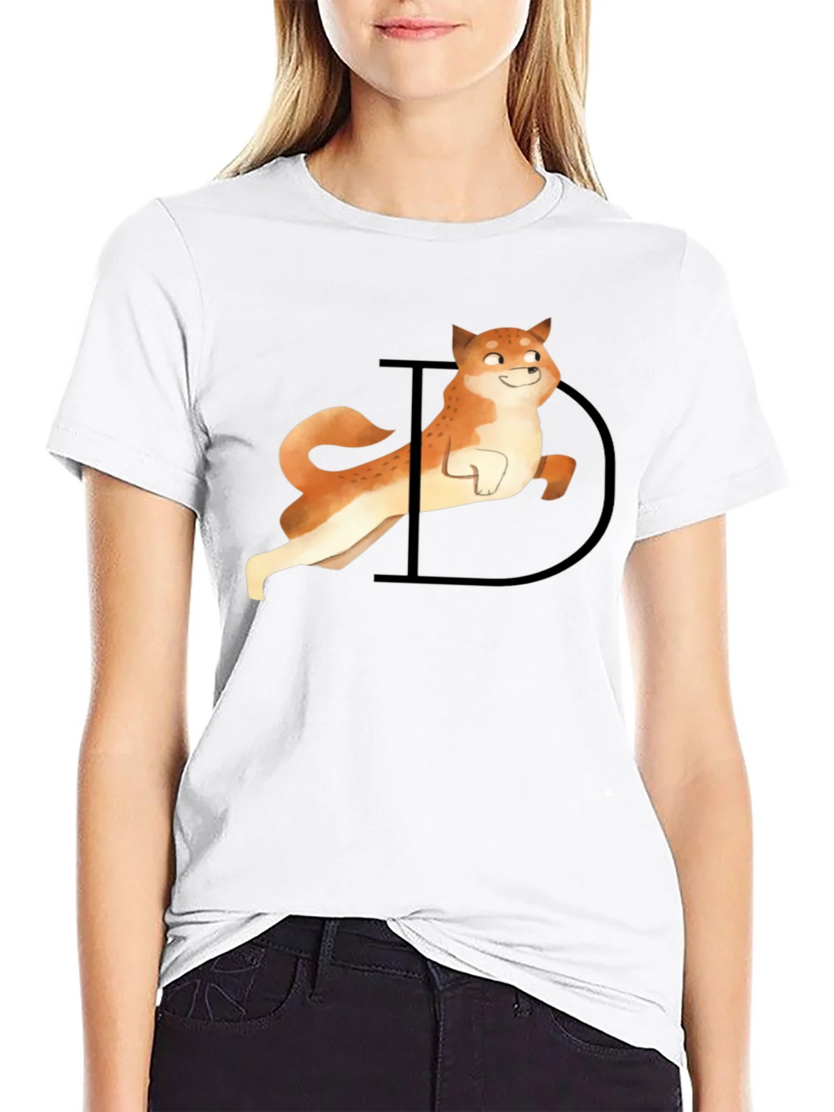 Doge Graphic Tee - Black Casual T-Shirt product image 11