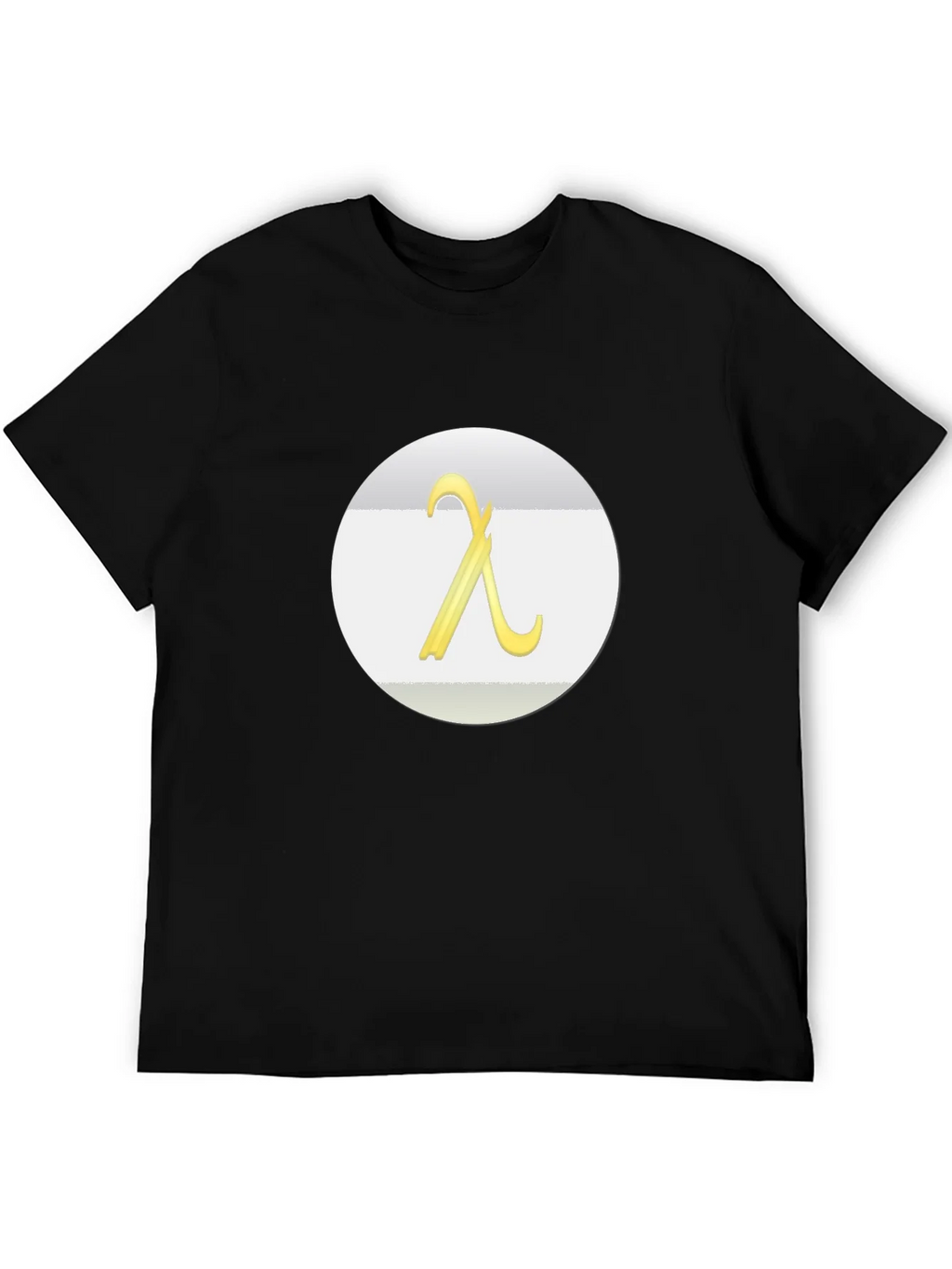 Lambda Symbol Graphic Tee - Modern Casual T-Shirt product image 8