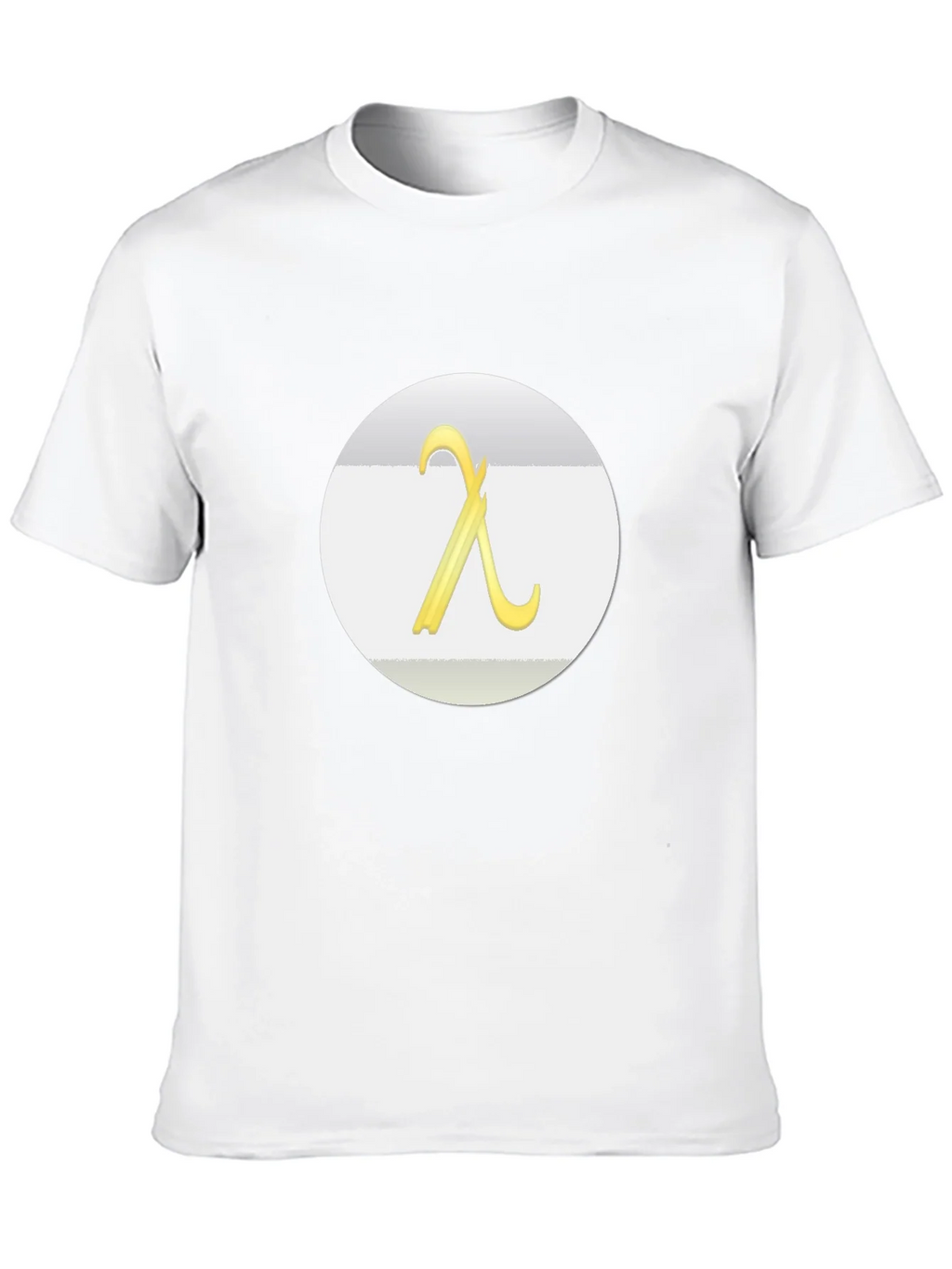 Lambda Symbol Graphic Tee - Modern Casual T-Shirt product image 12