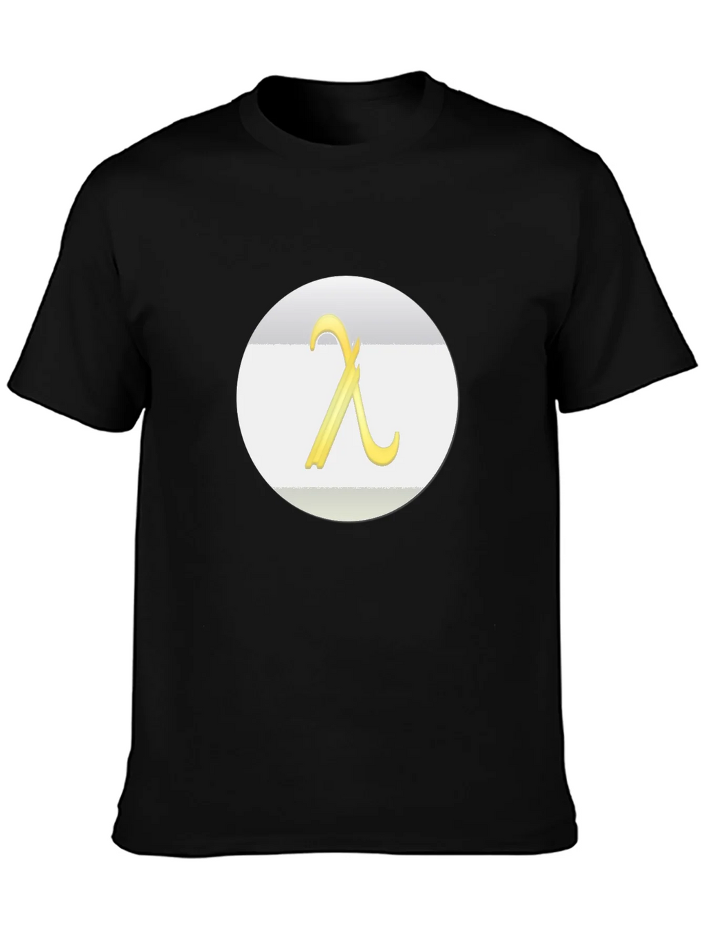 Lambda Symbol Graphic Tee - Modern Casual T-Shirt product image 6