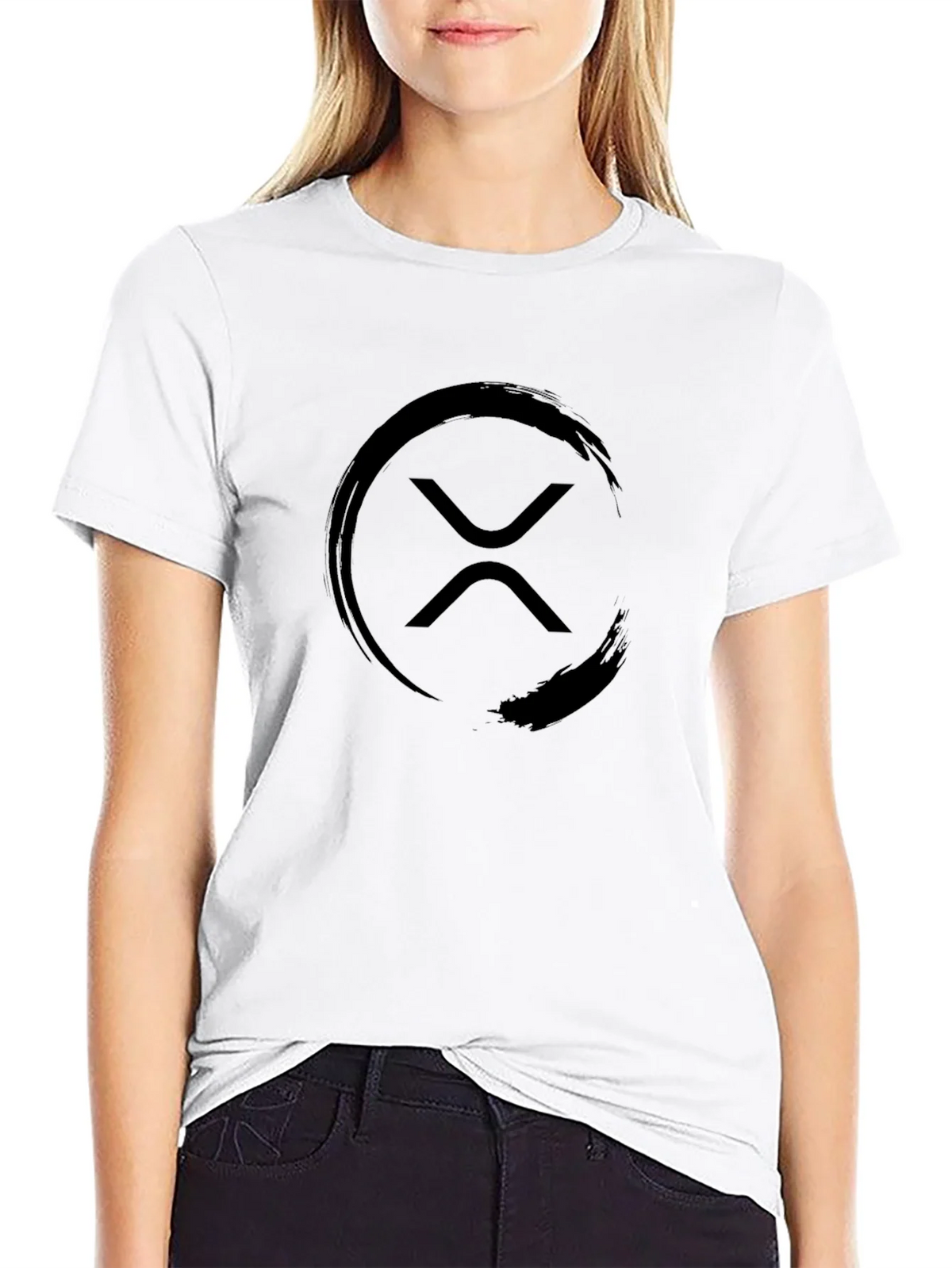 Zen Ripple Black T-Shirt product image 11