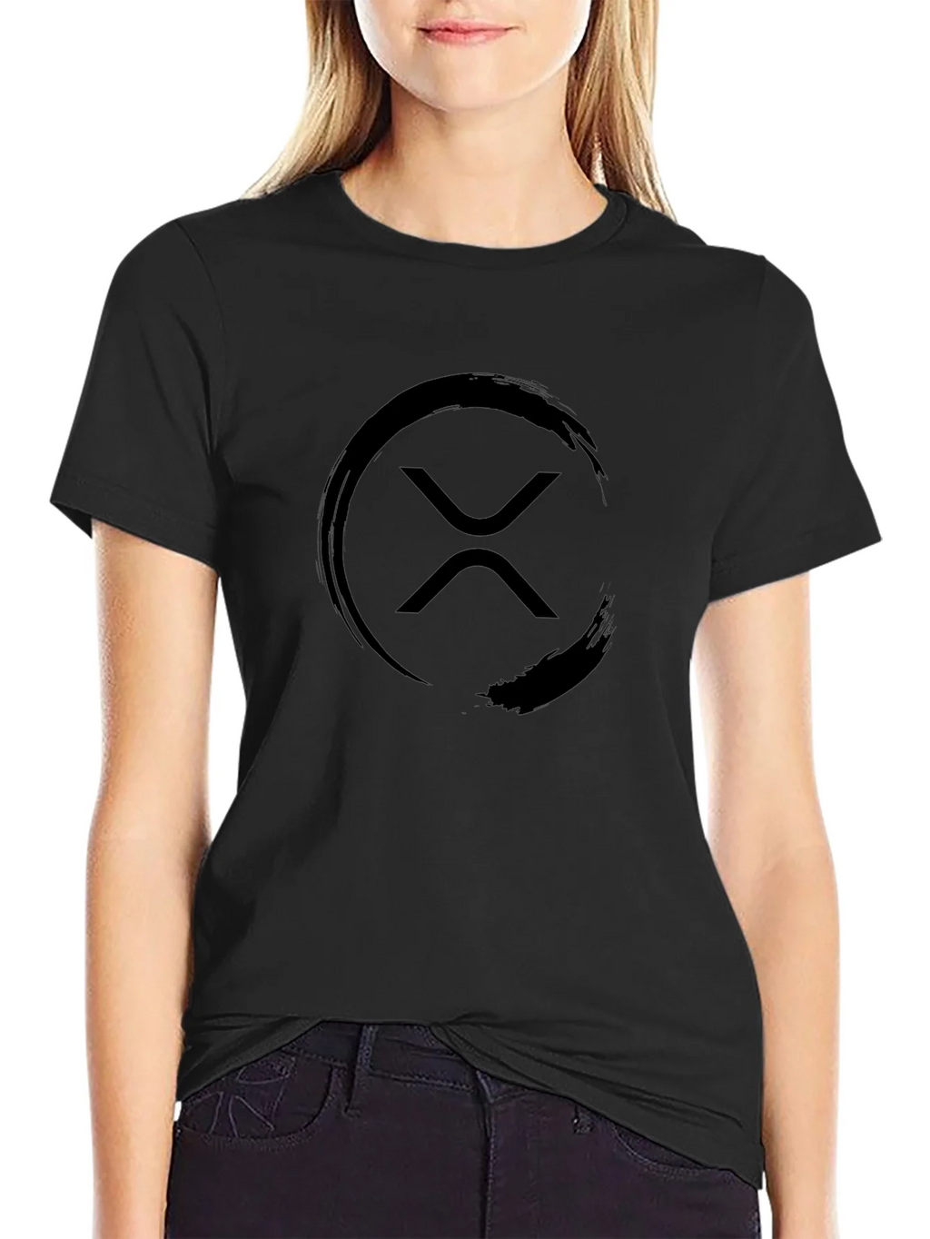 Zen Ripple Black T-Shirt product image 5