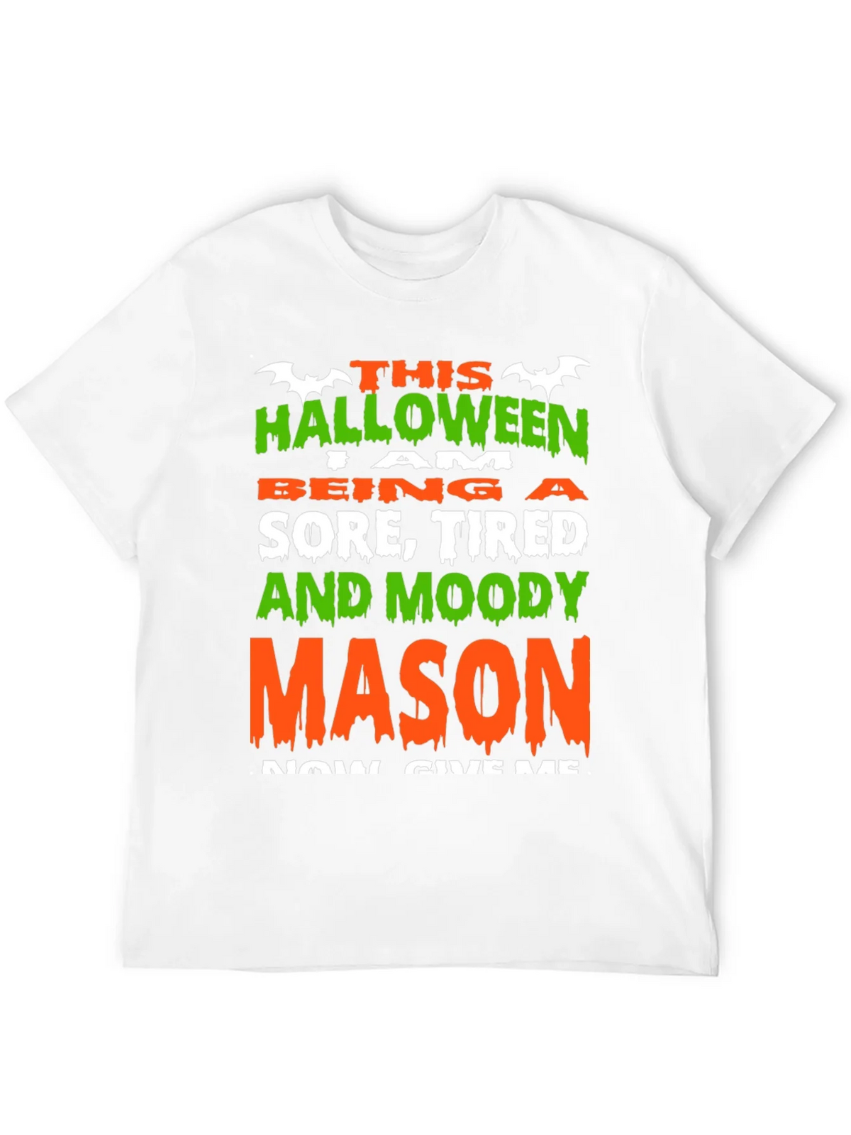 Halloween Sore Tired Moody Mason T-Shirt product image 3