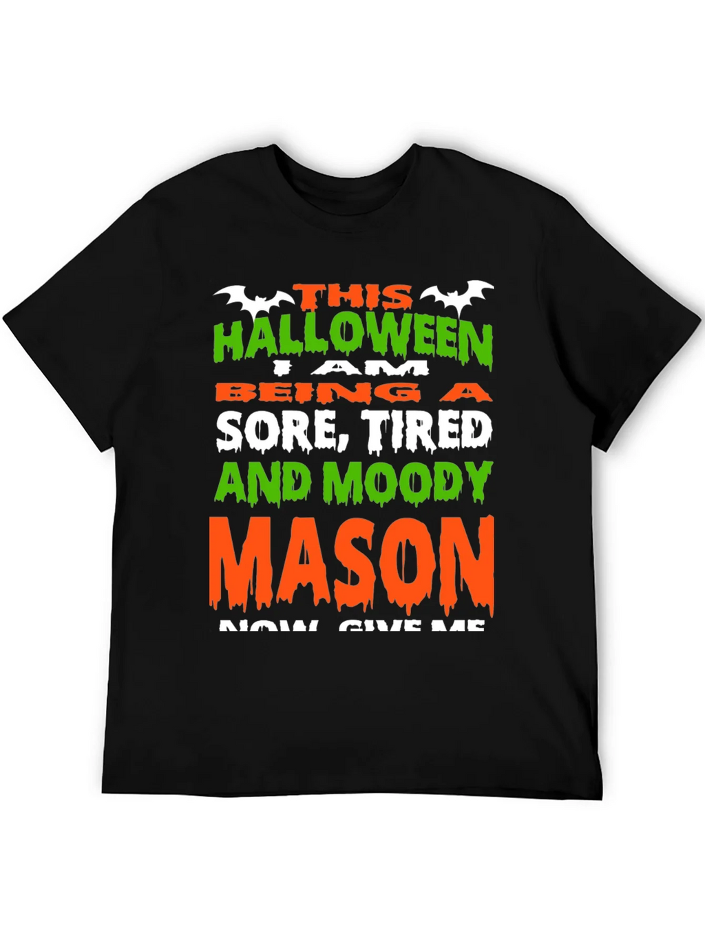 Halloween Sore Tired Moody Mason T-Shirt product image 8