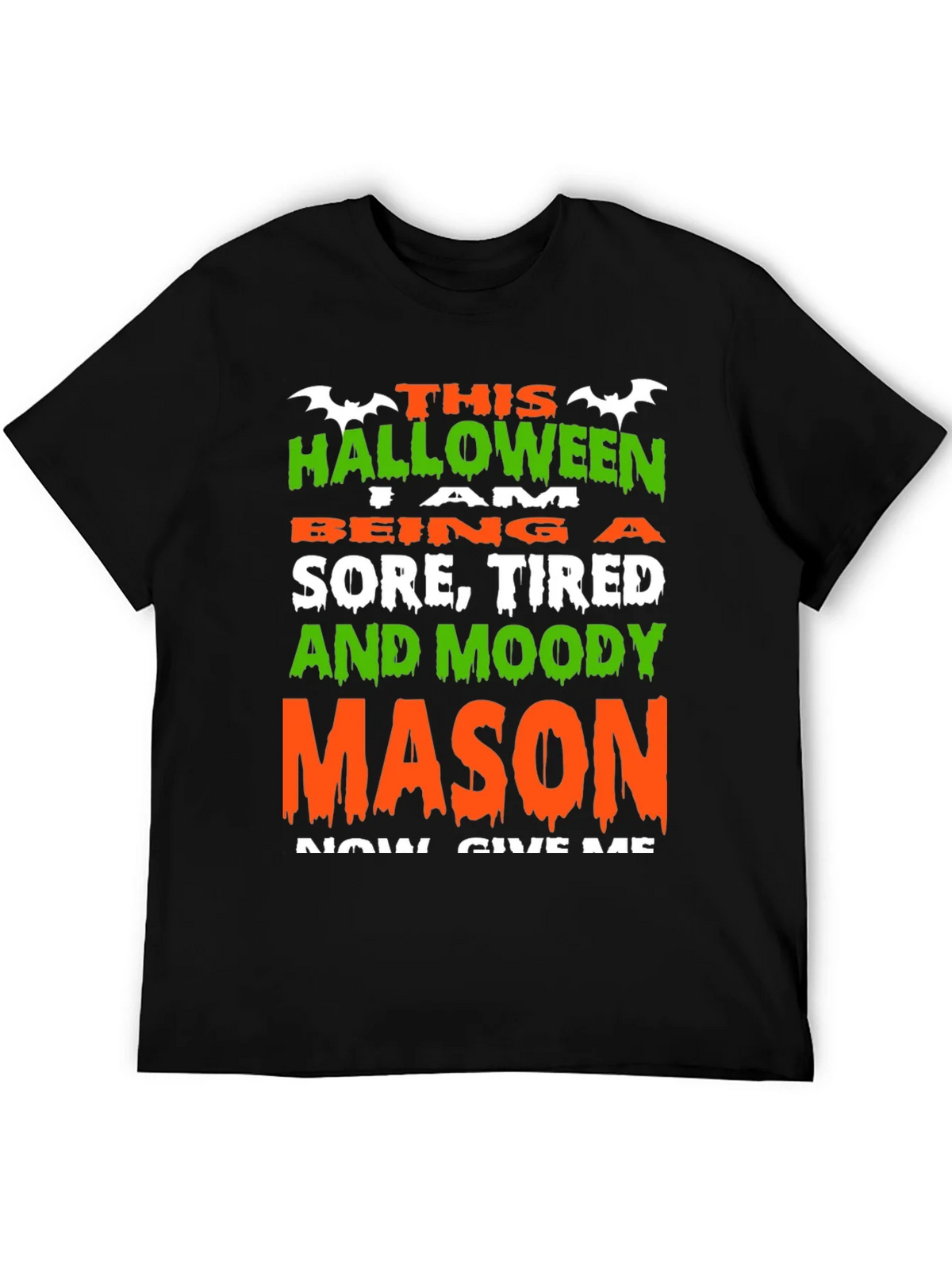 Halloween Sore Tired Moody Mason T-Shirt product image 8