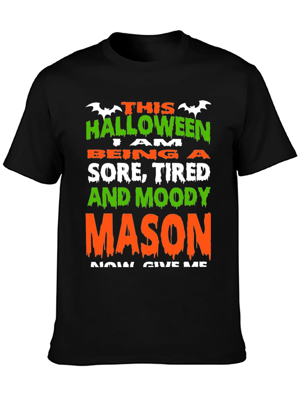Halloween Sore Tired Moody Mason T-Shirt product image 6