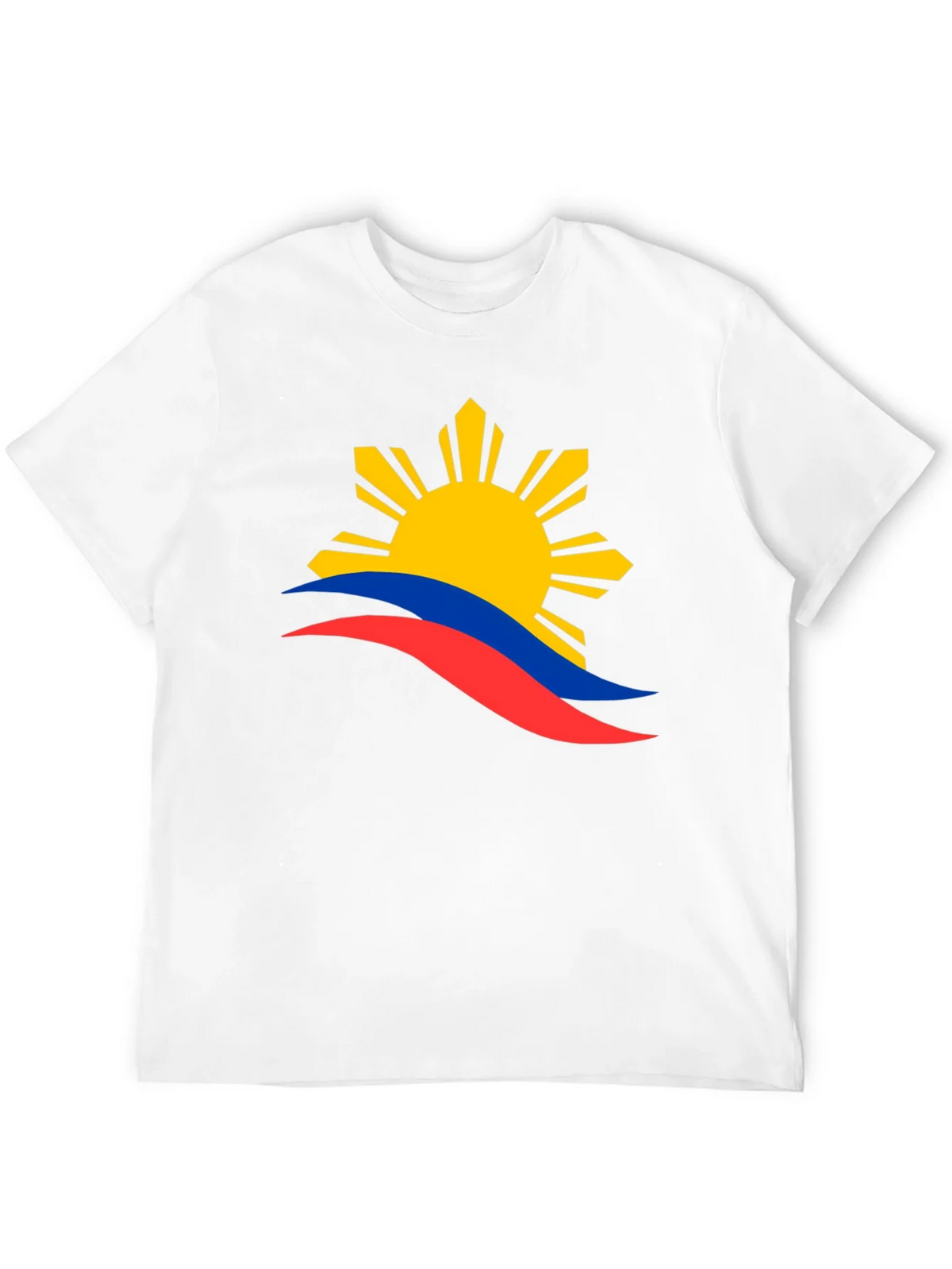 Philippines Flag Graphic T-Shirt - Black product image 3
