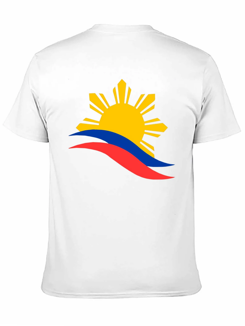 Philippines Flag Graphic T-Shirt - Black product image 2