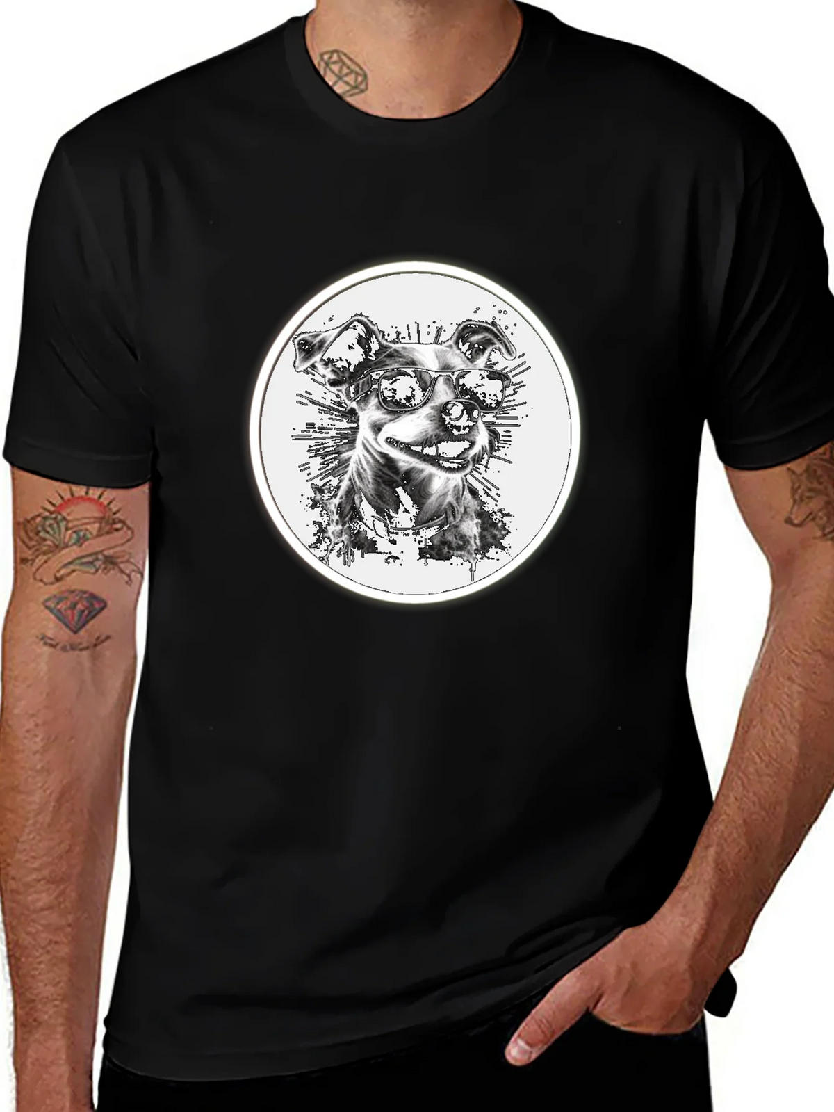 Cool Dog Graphic Tee product image 1