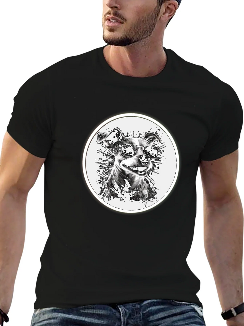 Cool Dog Graphic Tee product image 9