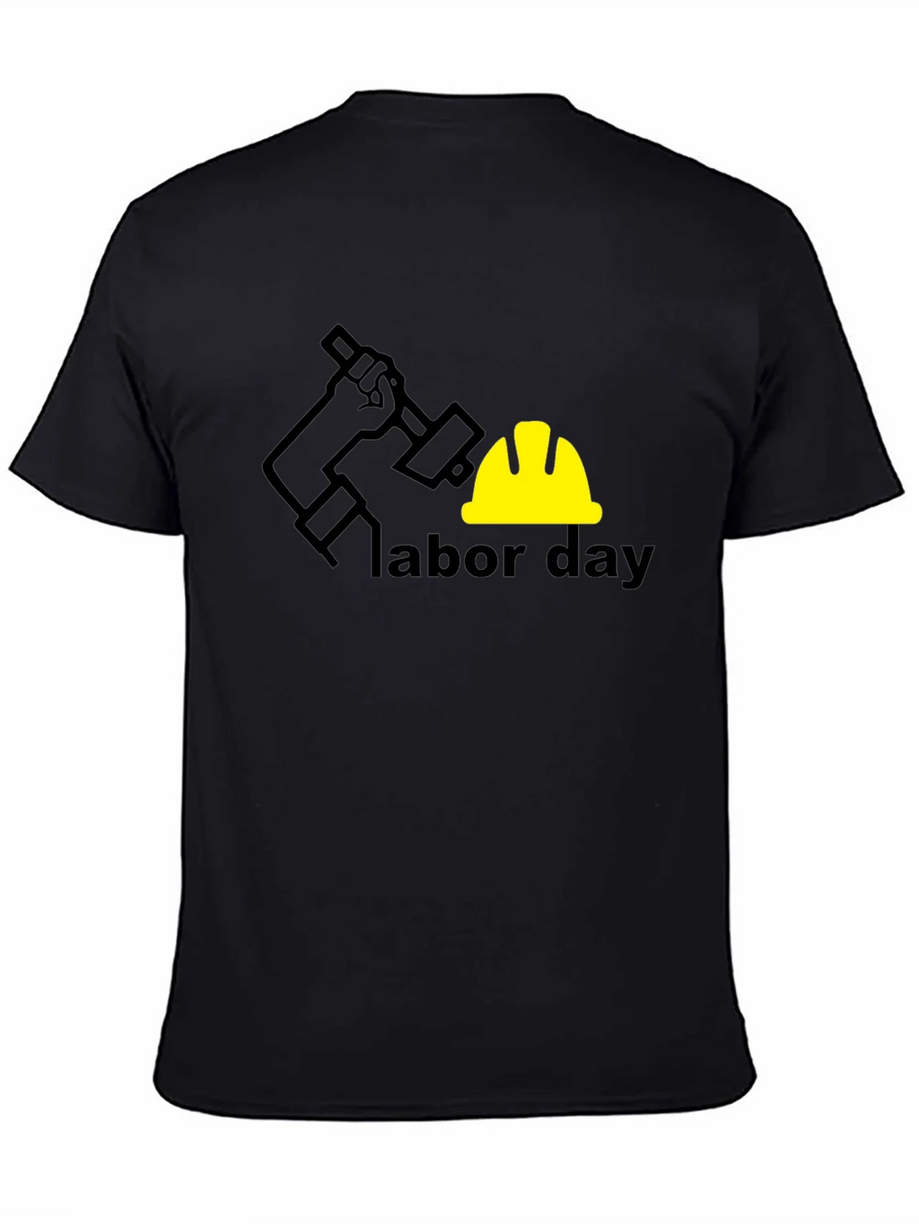 Labor Day T-Shirt - Black Graphic Tee product image 7