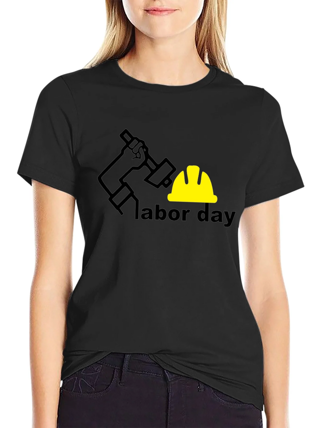 Labor Day T-Shirt - Black Graphic Tee product image 5