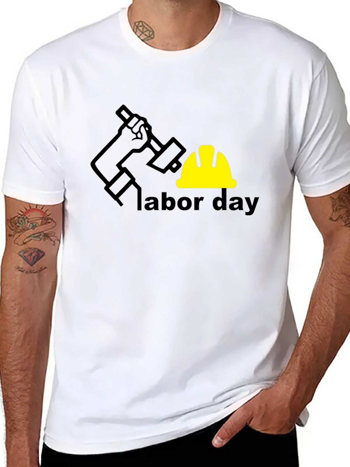 Labor Day T-Shirt - Black Graphic Tee product image 10