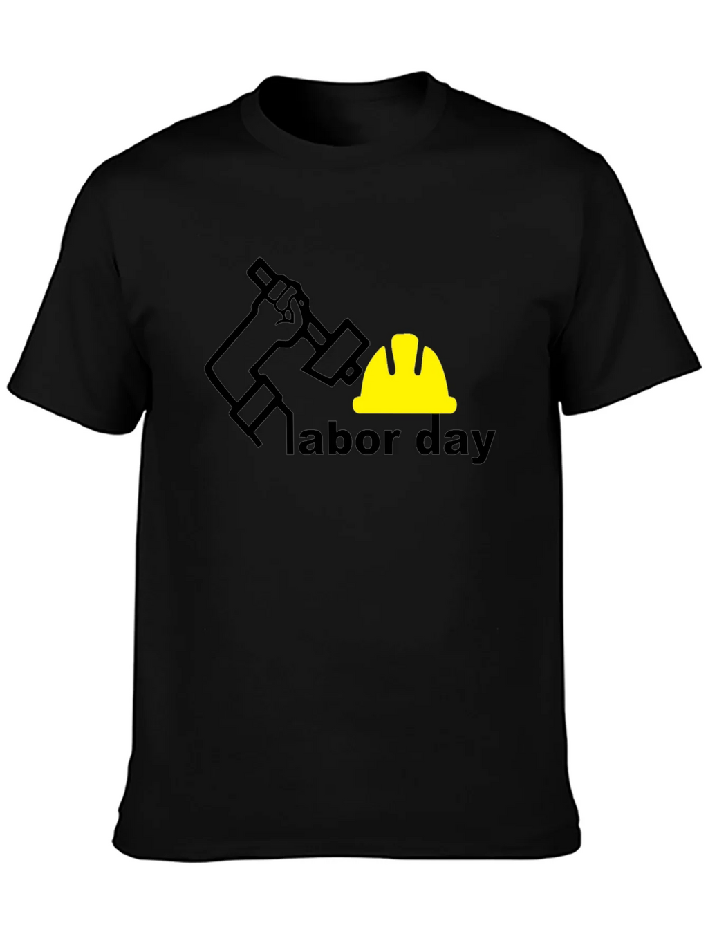Labor Day T-Shirt - Black Graphic Tee product image 6