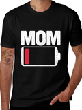 Mom Low Battery T-Shirt - Funny Mothers Day Gift product image 1