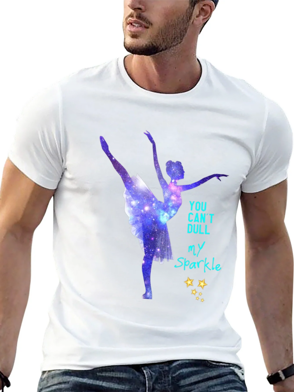 Ballerina Sparkle Graphic Tee product image 4