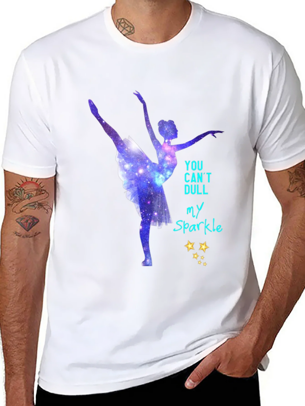 Ballerina Sparkle Graphic Tee product image 10