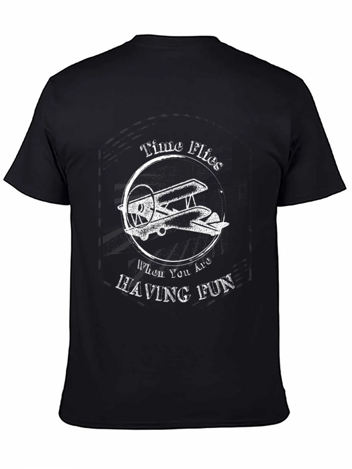 Time Flies T-Shirt - Airplane Graphic Tee product image 7