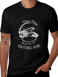 Time Flies T-Shirt - Airplane Graphic Tee product image 1