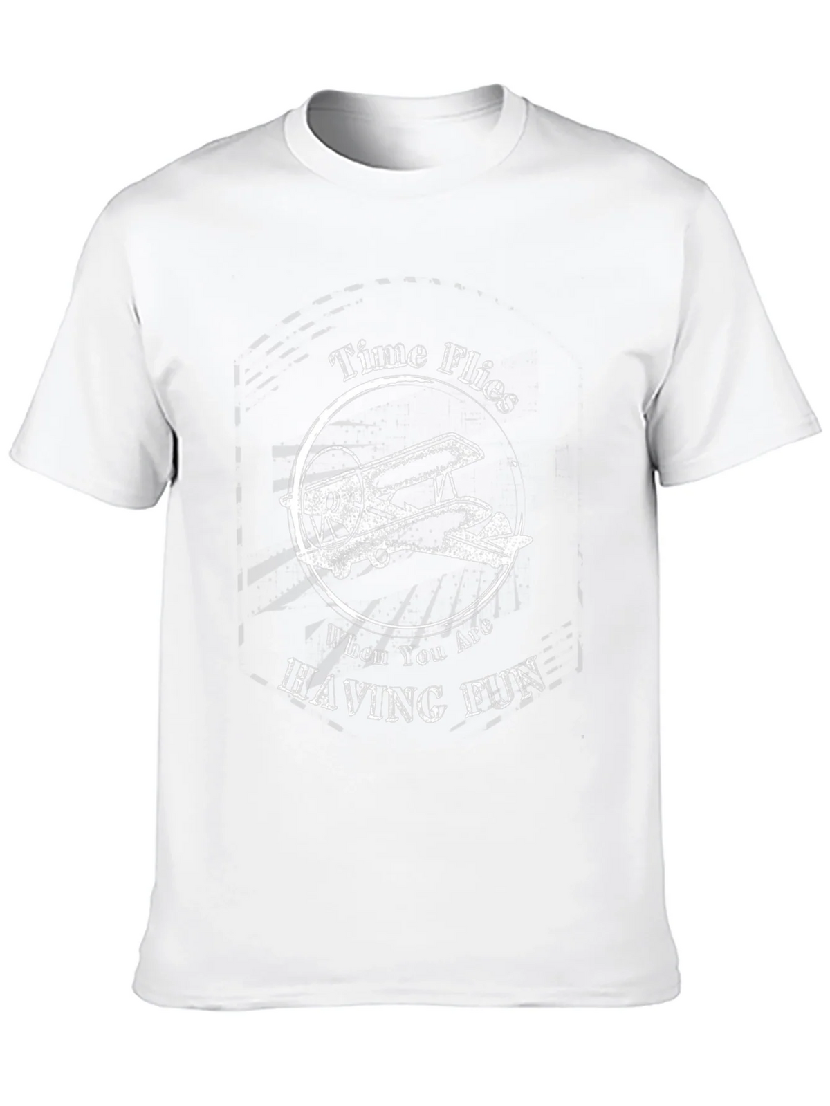 Time Flies T-Shirt - Airplane Graphic Tee product image 12