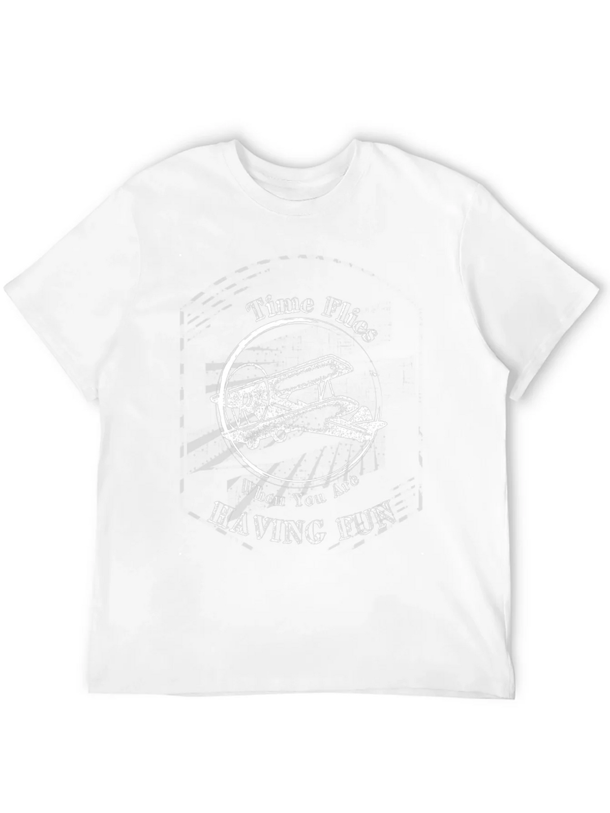 Time Flies T-Shirt - Airplane Graphic Tee product image 3