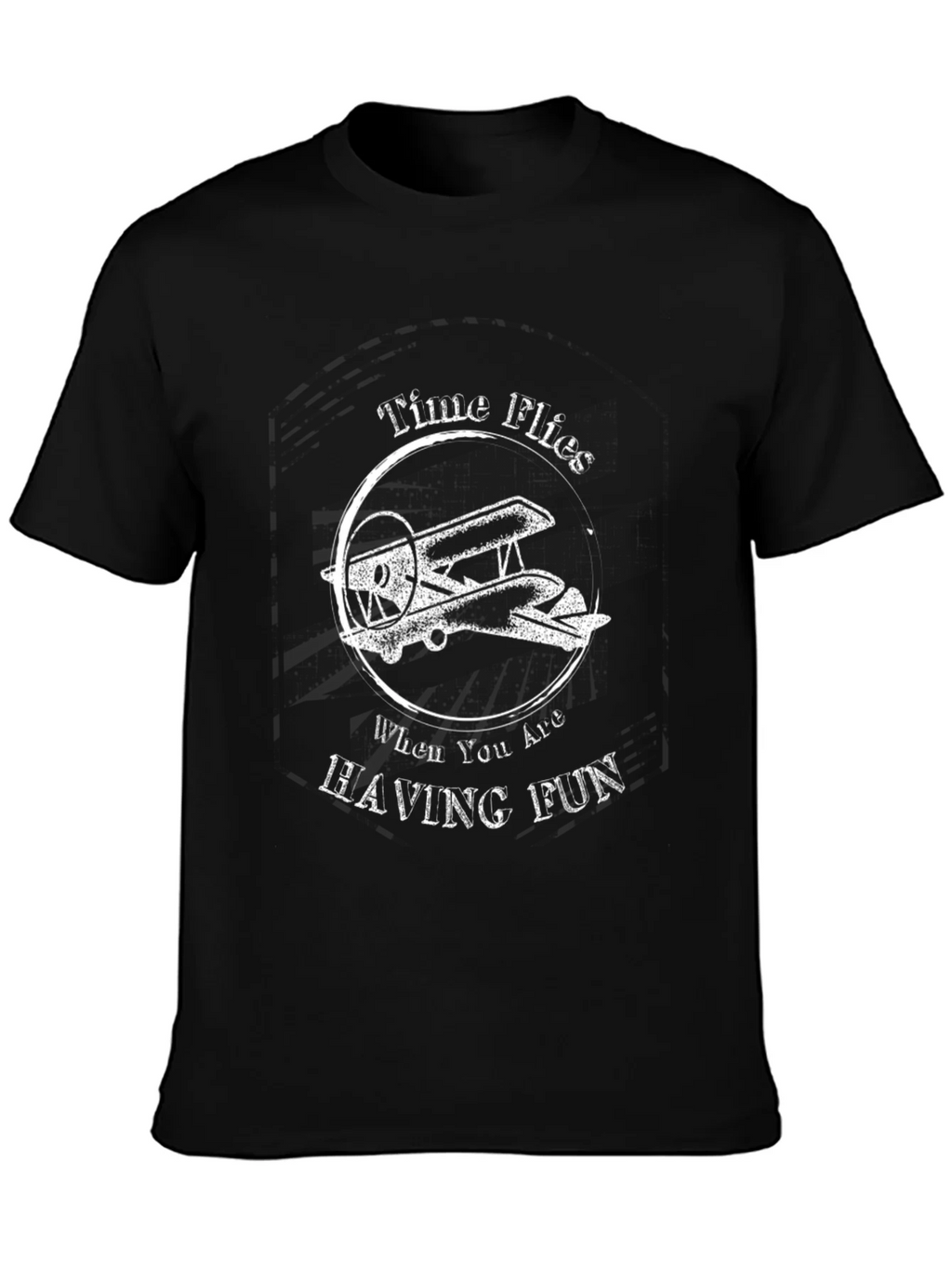 Time Flies T-Shirt - Airplane Graphic Tee product image 6